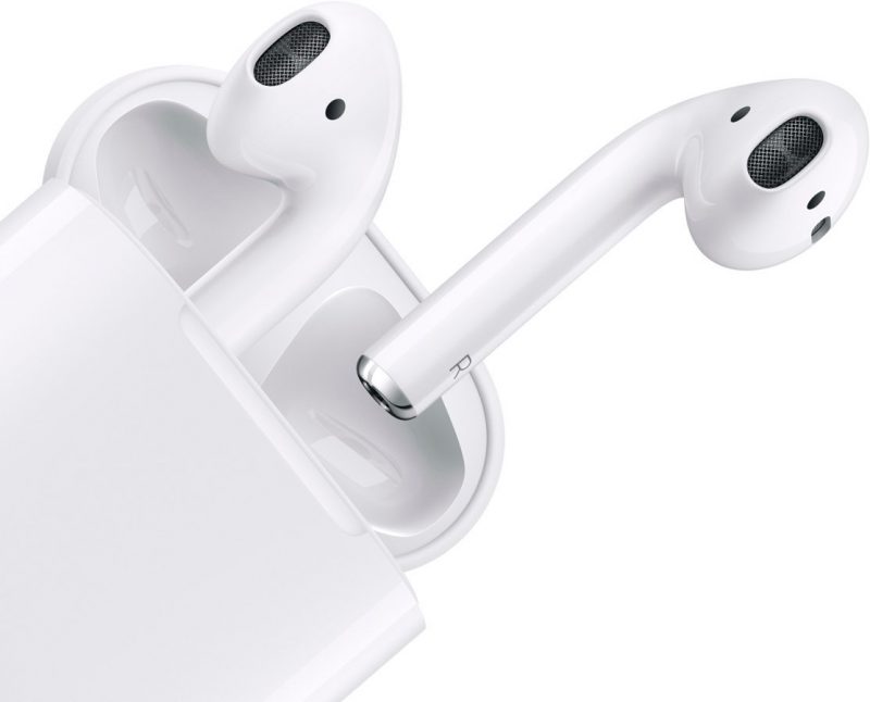 Apple - AirPods with Charging Case (2nd generation) - White - Image 2