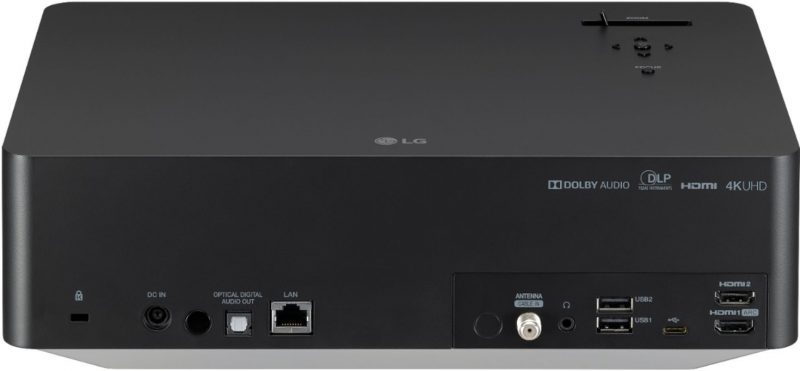 LG - CineBeam HU70LAB 4K Wireless Smart DLP Projector with High Dynamic Range - Black - Image 2