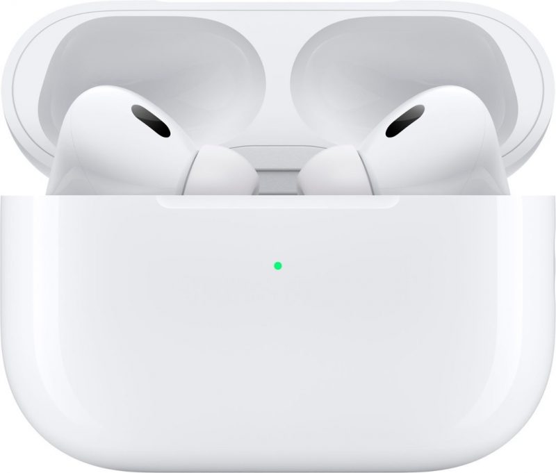 Apple - AirPods Pro (2nd generation) with MagSafe Case (USB‑C) - White - Image 3