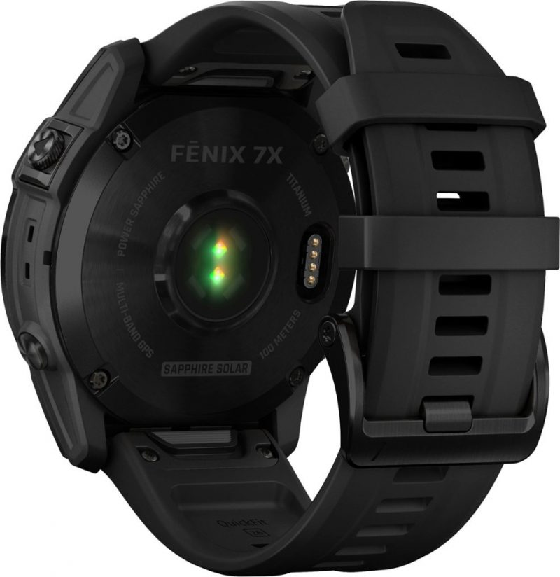 Garmin - fēnix 7X Sapphire Solar GPS Smartwatch 51 mm Fiber-reinforced polymer - Image 2