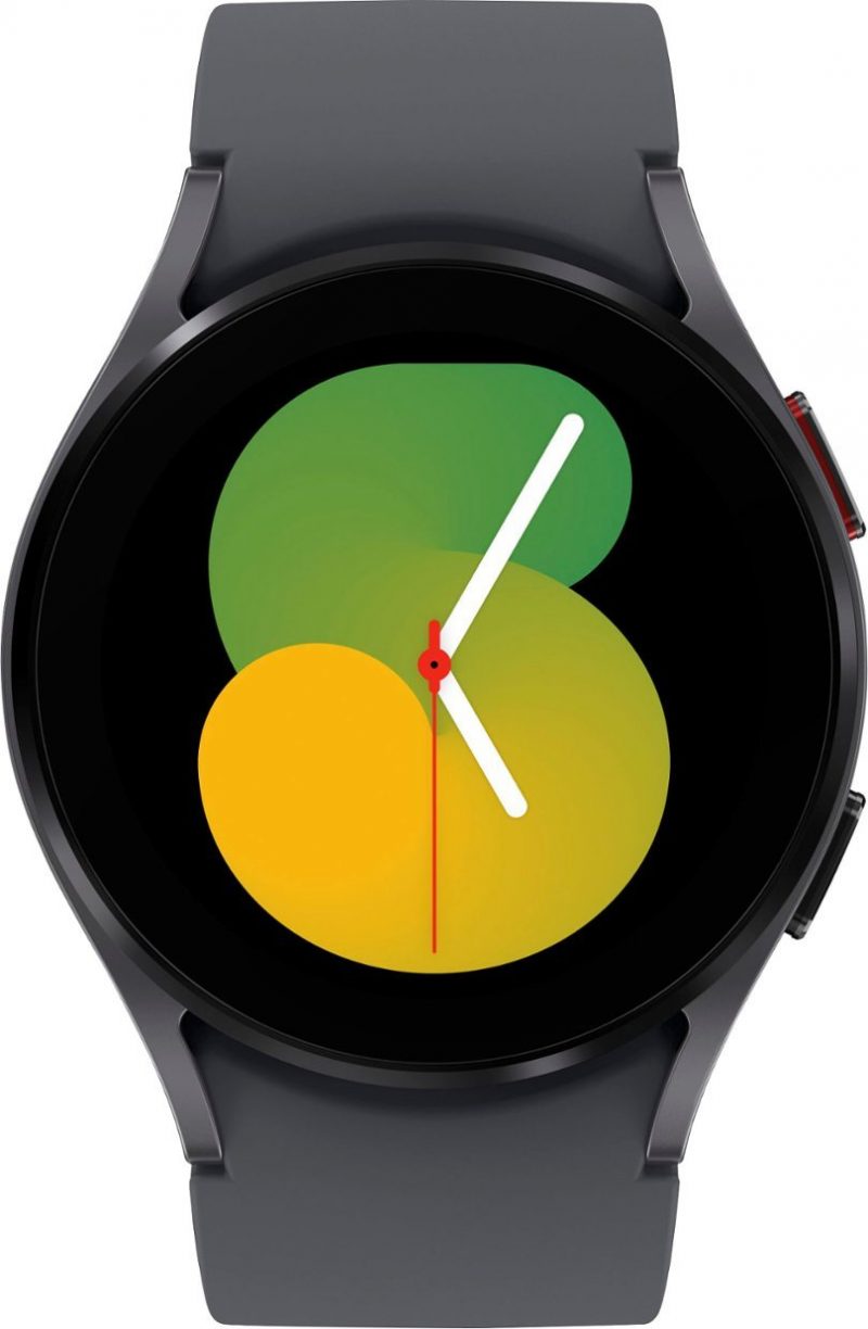 Samsung - Galaxy Watch5 Aluminum Smartwatch 40mm BT - Graphite