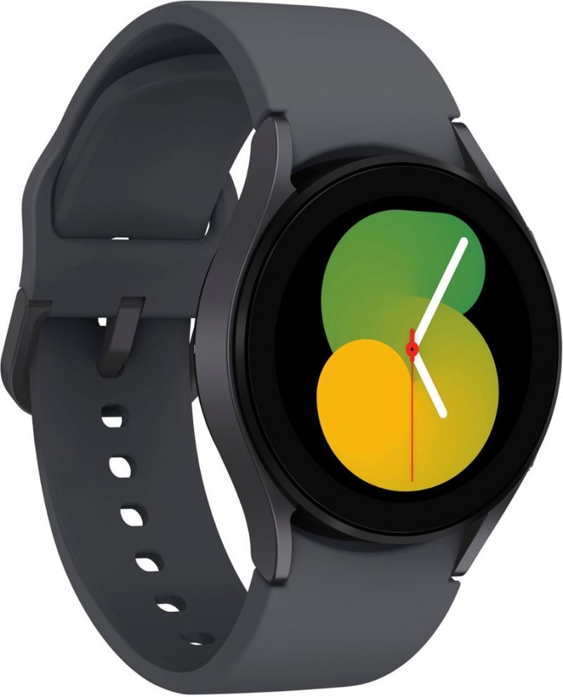 Samsung - Galaxy Watch5 Aluminum Smartwatch 40mm BT - Graphite - Image 2