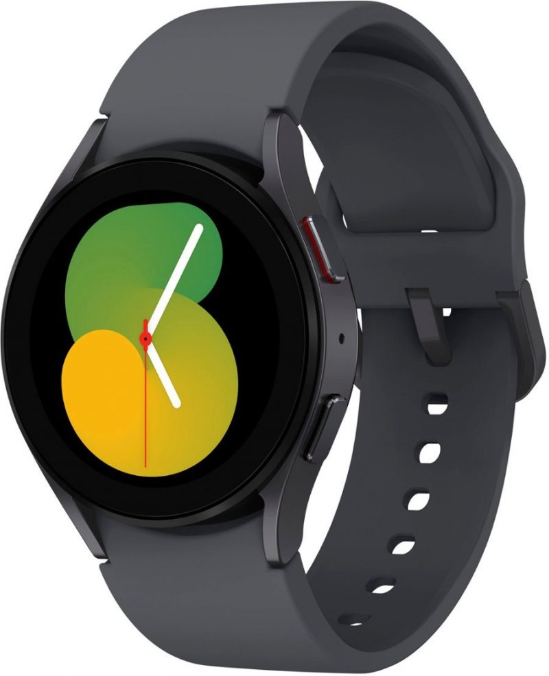 Samsung - Galaxy Watch5 Aluminum Smartwatch 40mm BT - Graphite - Image 3