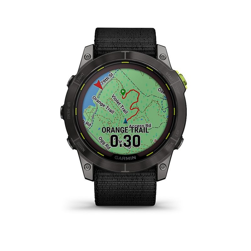 Garmin - Enduro 2 GPS Smartwatch 51mm Fiber-Reinforced Polymer with Titanium Rear Cover - Carbon Gray - Image 6