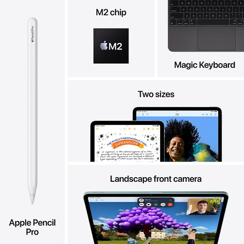 Apple - iPad Air M2 chip Wi-Fi - Image 9