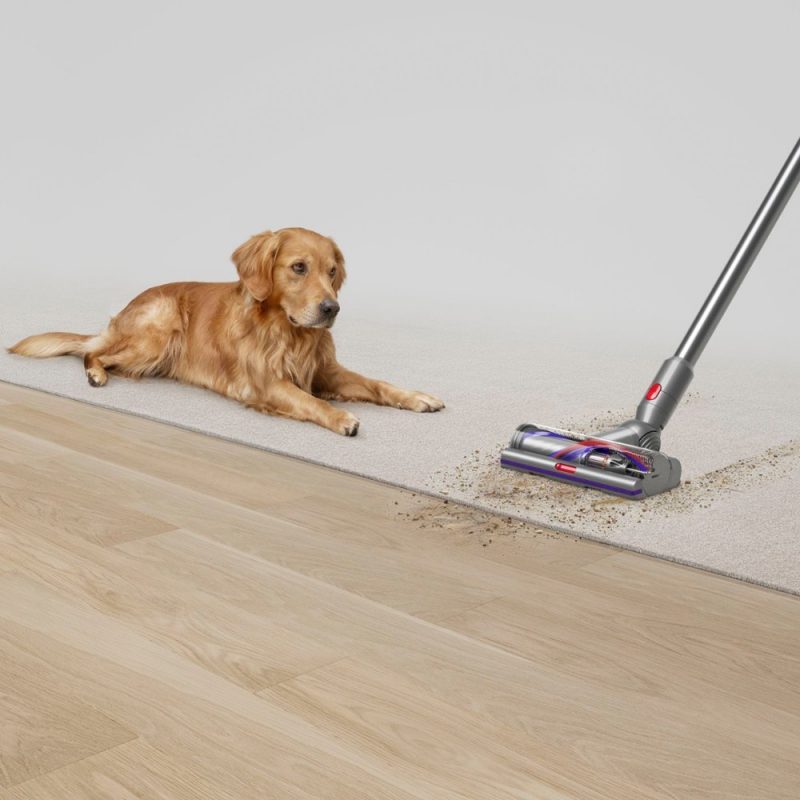 Dyson - V15 Detect Extra Cordless Vacuum with 10 accessories - Yellow/Nickel - Image 4