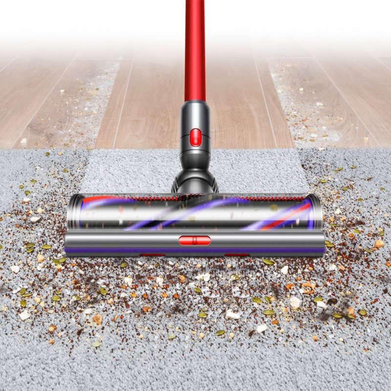 Dyson - Outsize Cordless Vacuum with 6 accessories - Nickel/Red - Image 4