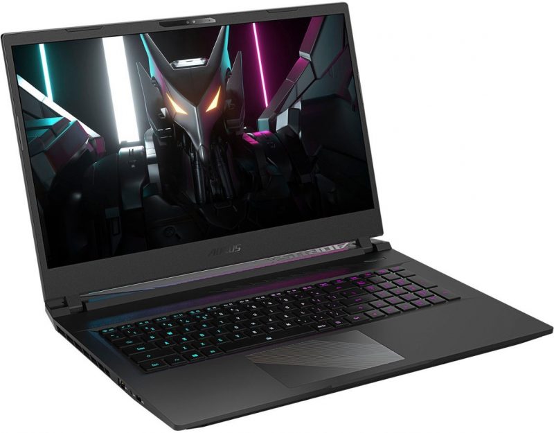 GIGABYTE - AORUS 17.3" 240Hz Gaming Laptop QHD - Intel i7-13700H with 16GB DDR5 - NVIDIA GeForce RTX 4070 - 1TB SSD - Black - Image 3