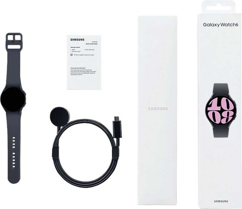 Samsung - Galaxy Watch6 Aluminum Smartwatch 40mm BT - Image 4