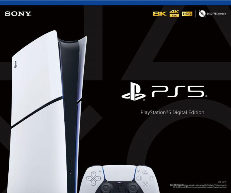 Sony - PlayStation 5 Slim Console Digital Edition - White PS5 - Image 4