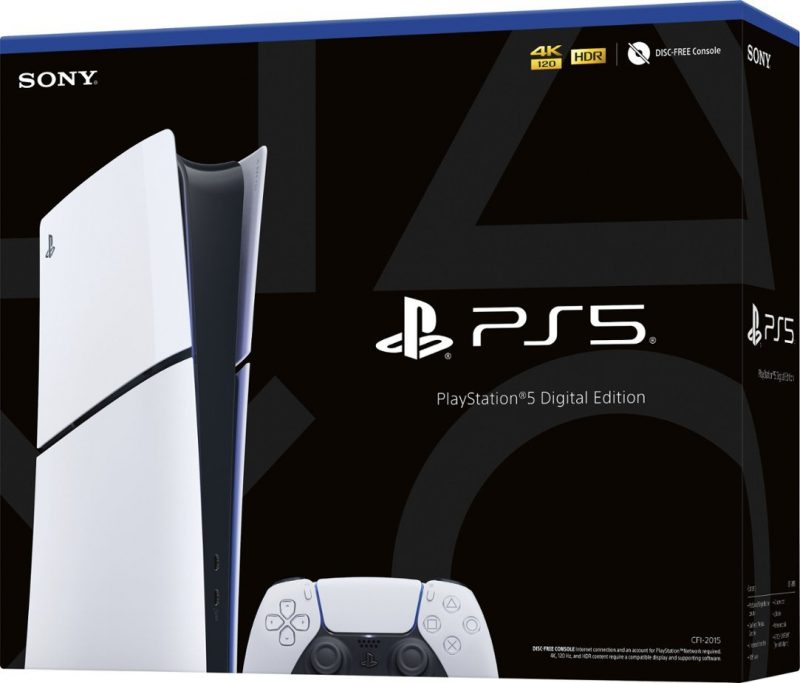 Sony - PlayStation 5 Slim Console Digital Edition - White PS5 - Image 6