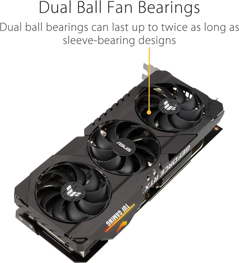 ASUS TUF Gaming NVIDIA GeForce RTX 3070 Ti OC Edition Graphics Card - Image 5