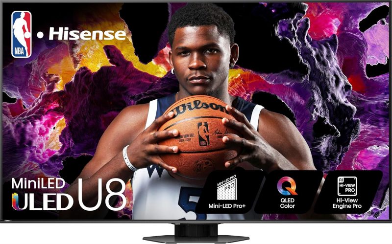 Hisense - 100" Class U8 Series ULED Mini-LED 4K UHD Smart Google TV - Image 2