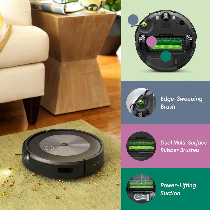 iRobot Roomba j7+ (7550) Self-Emptying Robot Vacuum - Image 9