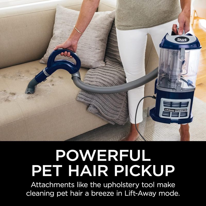Shark NV360 Navigator Lift-Away Deluxe Upright Vacuum with Large Dust Cup Capacity - Image 8