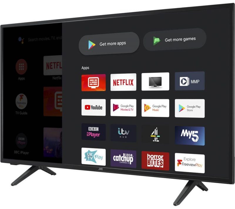 JVC LT-43CA420 Android TV 43′ Smart Full HD HDR LED TV with Google Assistant - Image 2